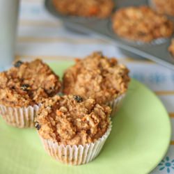 Sweet Potato Bran Muffins