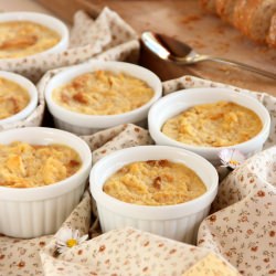 Ricotta & Apple Pudding