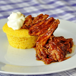 Chili Pulled Pork w/ Cornbread