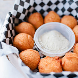 Potato Puffs at Gregoires