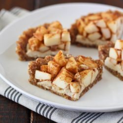 Raw Apple Cream Pie