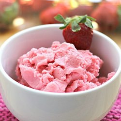 Strawberry Sherbet