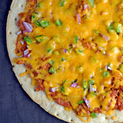 Smoked Chicken BBQ Pizza