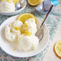 Meyer Lemon Buttermilk Ice Cream