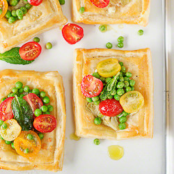Artichoke and Feta Tarts