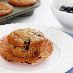 Blueberry Oatmeal Muffins