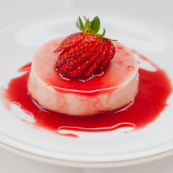 Blood Orange Panna Cotta