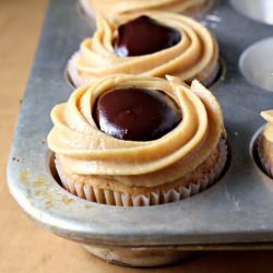 Peanut Butter and Jelly Cupcakes