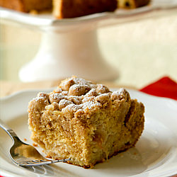 Rhubarb Crumb Cake