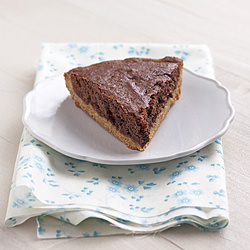 Peanut Butter Brownie Pie