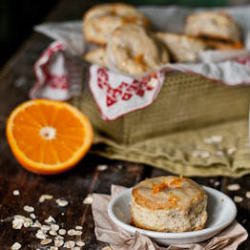 Maple Oat Scones