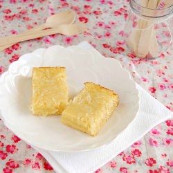 Coconut Custard Bars
