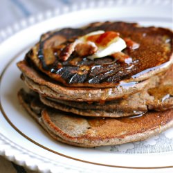 Buckwheat Bacon Pancakes