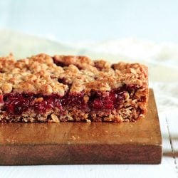 Strawberry Honey Oatmeal Bars
