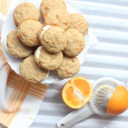 Carrot Orange Whoopie Pies