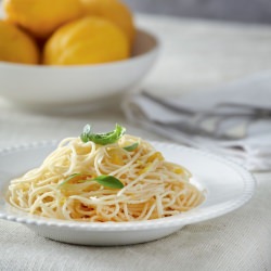 Pasta with Lemon & Oil Dressing