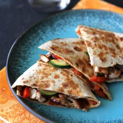 Asian Quesadilla Hoisin