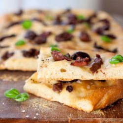 Olive and Basil Focaccia