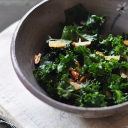 Kale Salad + Ginger Dressing