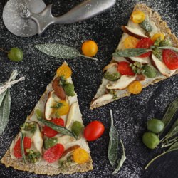 Rutabaga and Crispy Sage Pizza