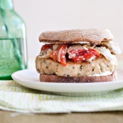 Healthy Greek Turkey Burger