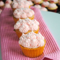 Cherry Almond Cupcakes