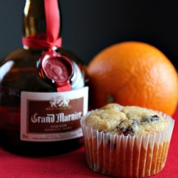 Grand Marnier Cranberry Muffins