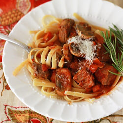 Beef and Mushroom Ragu