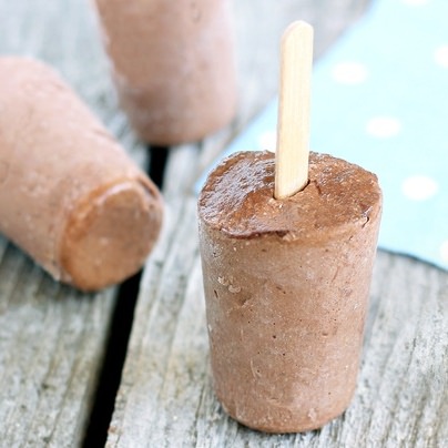 Nutella Chocolate Fudge Pops