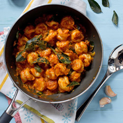 Garlic Prawn Curry