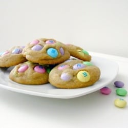 Peanut Butter M&M Cookies
