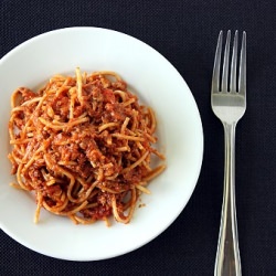Sunday Spaghetti Dinner