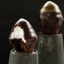 Chocolate Beetroot Hi-Hat Cupcakes