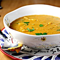 Red Lentil Soup with Lemon