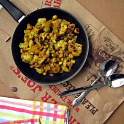 Cauliflower Lima Beans Roast