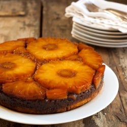 Thai Pineapple Upside Down Cake