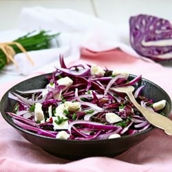 Lentil & Cabbage Salad