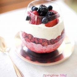 Springtime Berry Trifle