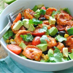 Chipotle Shrimp Salad Bowls