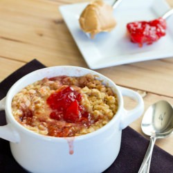 Peanut Butter & Jelly Oatmeal