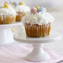Skinny Coconut Cupcakes