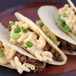 Mac and Cheese Tacos