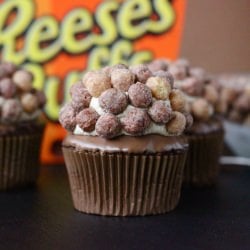 Reese’s Puffs Cupcake