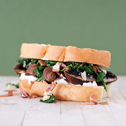 Portobello Mushroom Sandwich