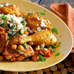 Spiced Orange Chicken w/ Couscous