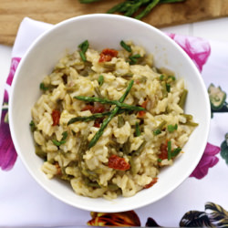 Risotto with Wild Asparagus