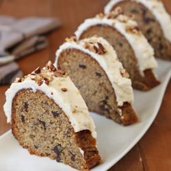 Roasted Banana Bundt Cake