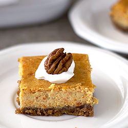Carrot Cheesecake Bars