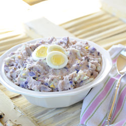 Creamy Purple Potato Salad