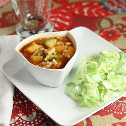 Moroccan Chicken Soup